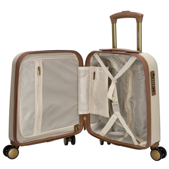 Charm London Capetown Underseat Koffer Beige