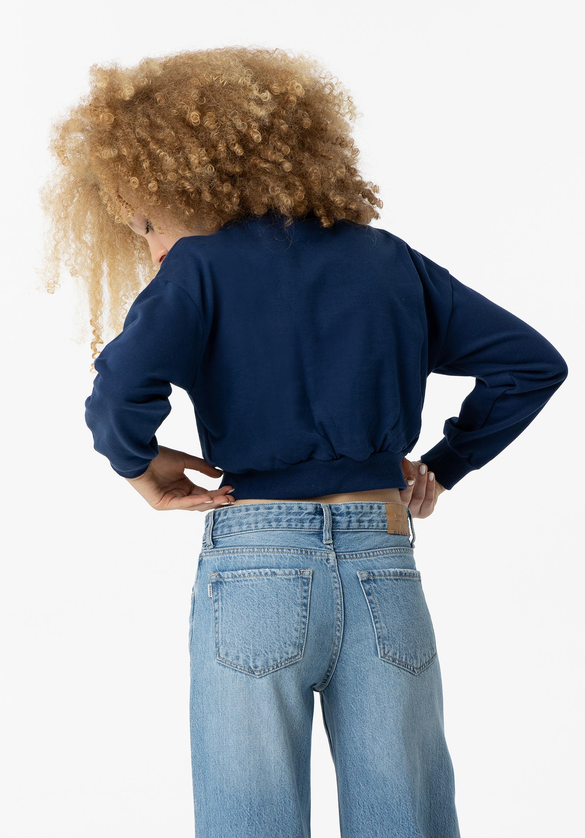 Sweatshirt com Mensagem Frontal