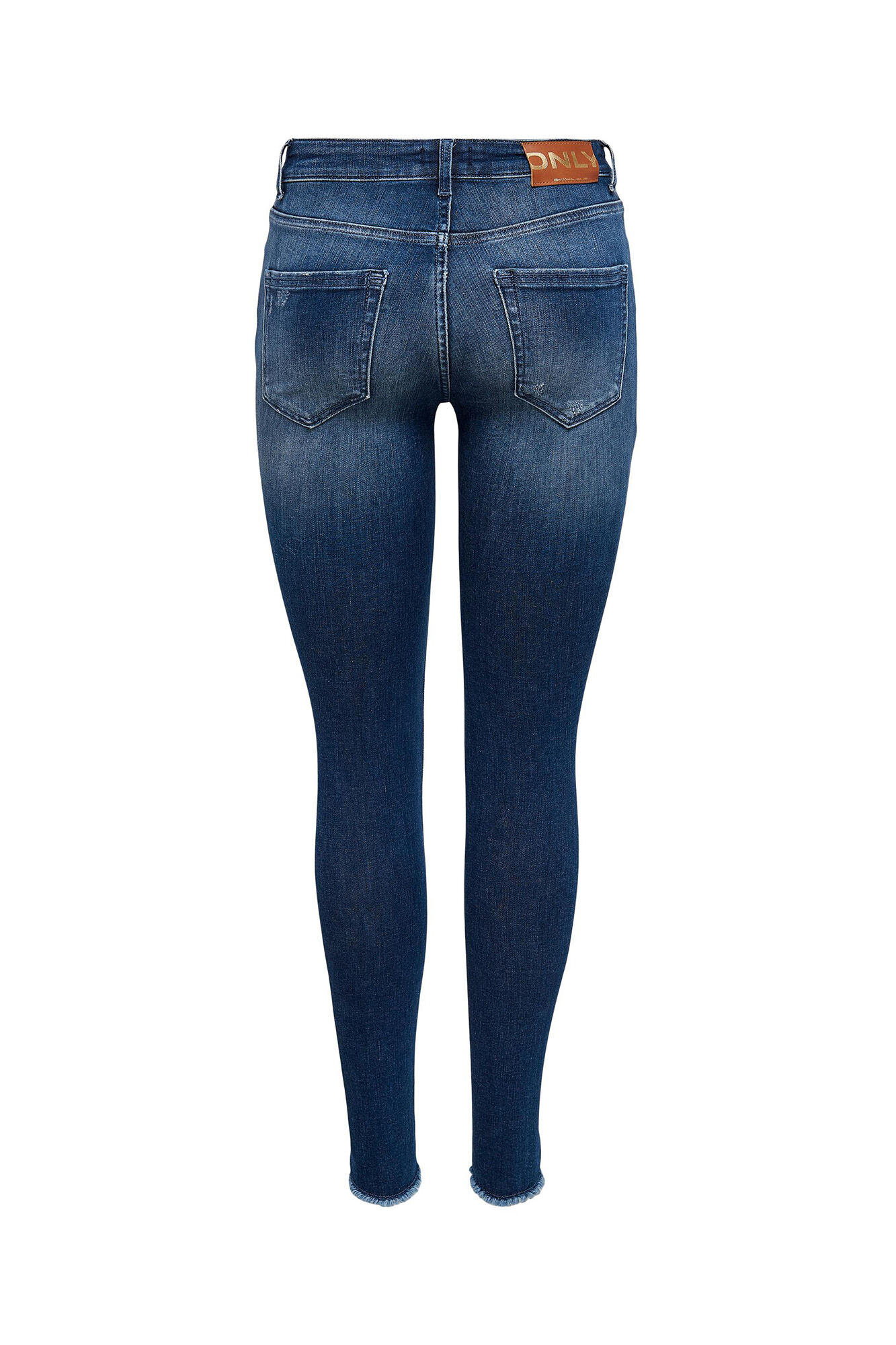 Calça jeans skinny de cintura alta
