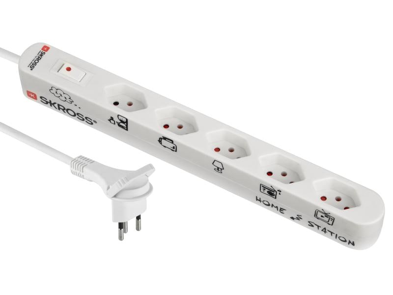Schönenberger Steckdosenleiste Home Station Steckdosenleiste, Weiss