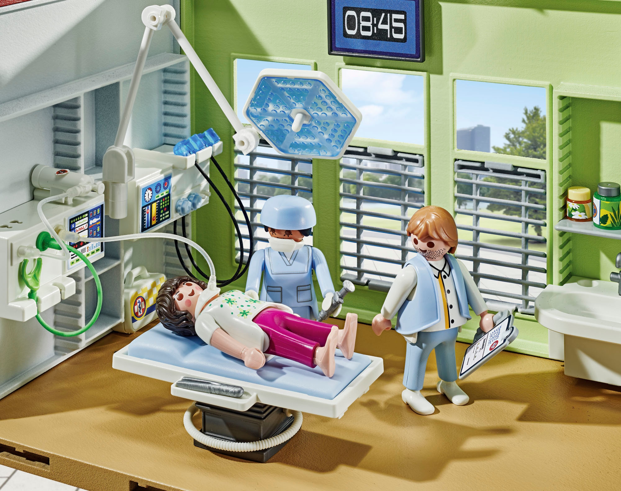 Playmobil® Konstruktions-Spielset »Modernes Krankenhaus (71615), Action Heroes« Made in Europe