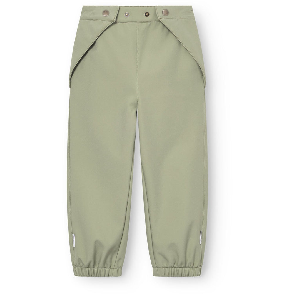 Køb Mini A ture Tea Green Mataiano Softshell Pants. Grs