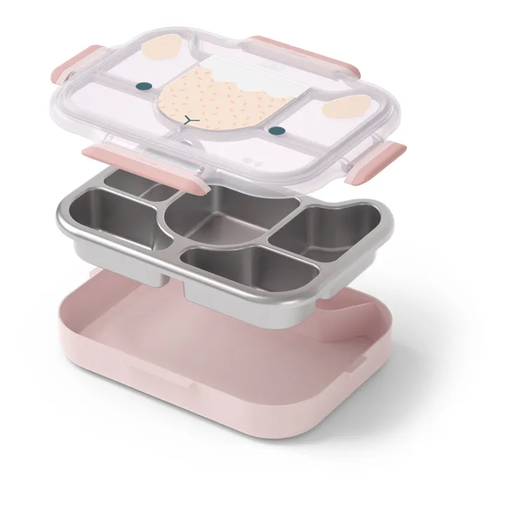 Monbento Plateau compartimenté MB Wonder Sheep | Rose