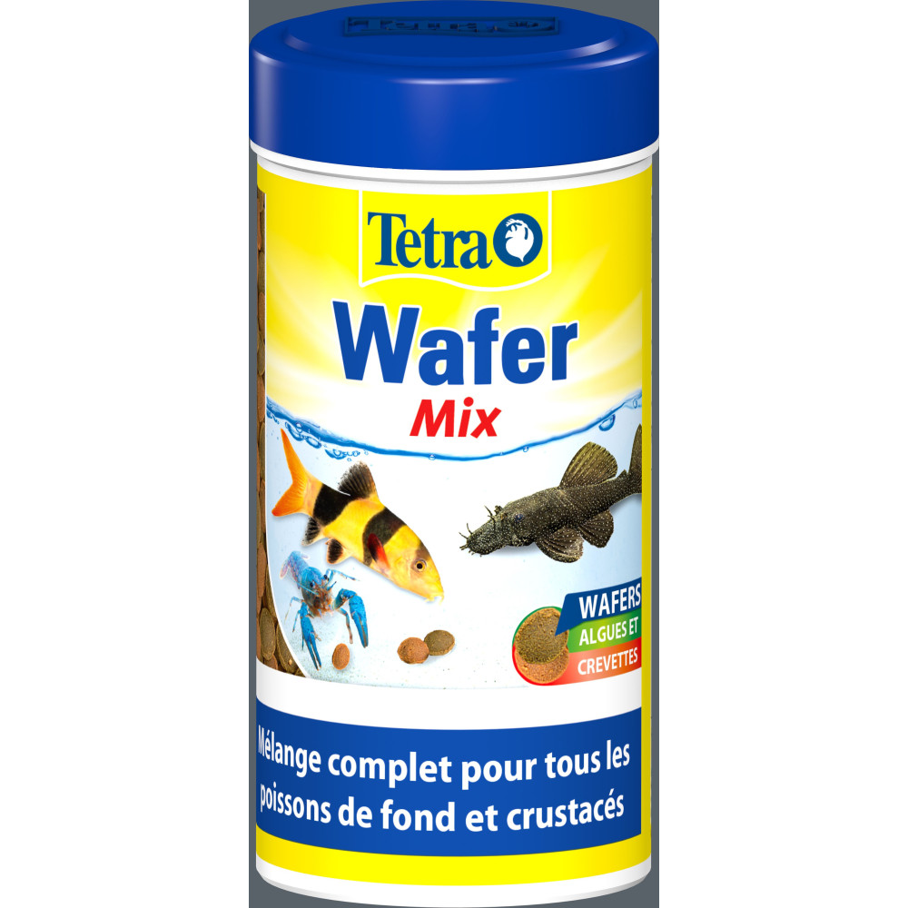 Wafer mix nourriture poisson de fond et crustacés 48 g -100 ml