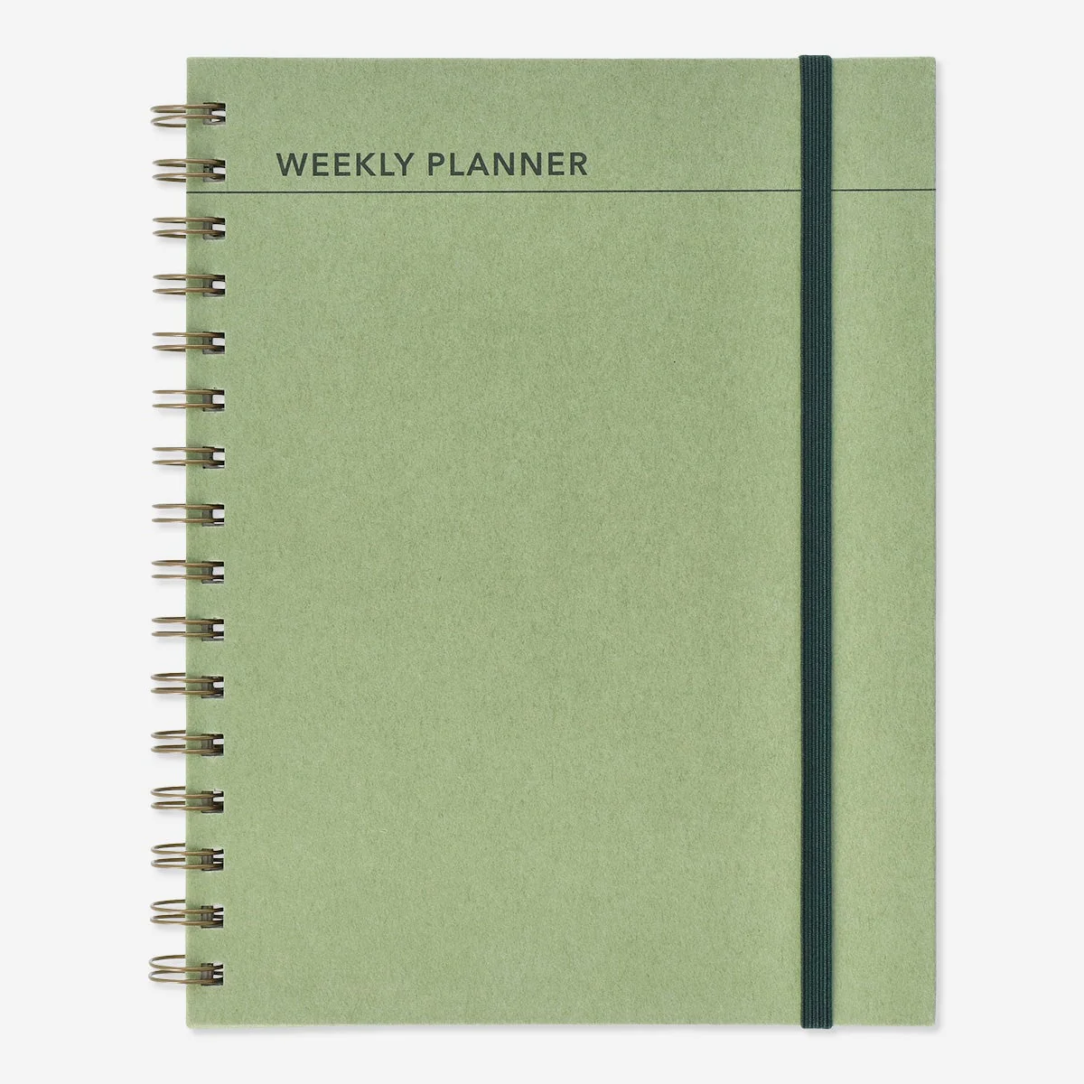 Studieplanner med ugentlig dagbog. A5