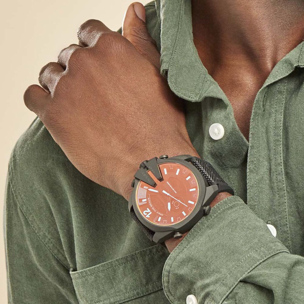 Montre Diesel Mega Chief Noir