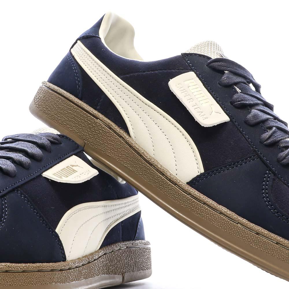 Puma Baskets Bleu Homme Puma Super Team Velvet