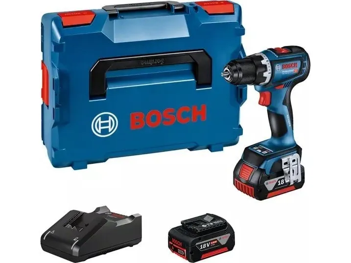 Bosch BORE-/SKRUEMASKINE GSR 18V-90C 2X4AH LB