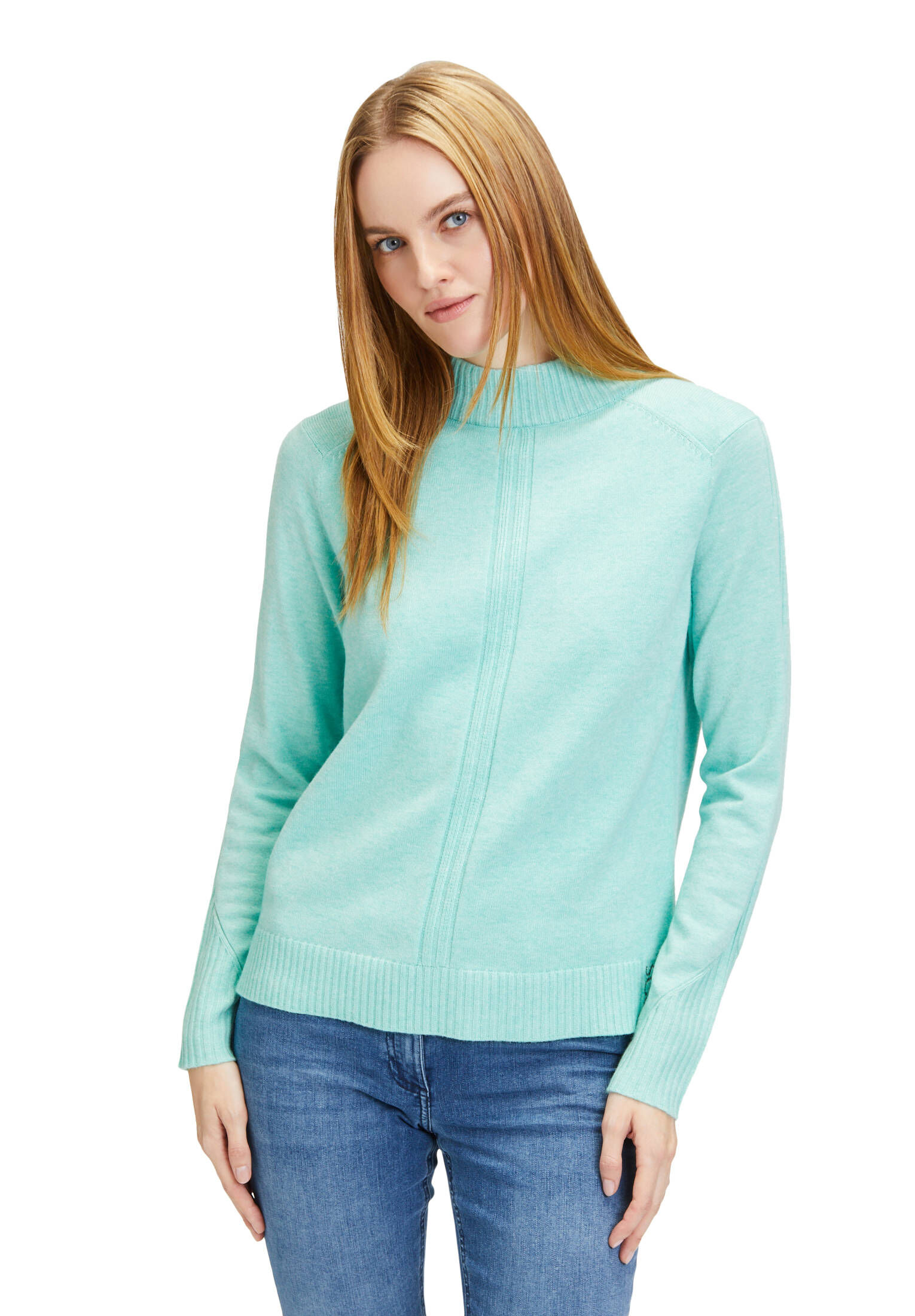 Betty Barclay| Damen Feinstrickpullover mit Rippenstruktur