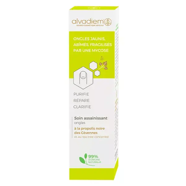 Gel-creme higienizante para mãos e unhas Alvadiem 10ml