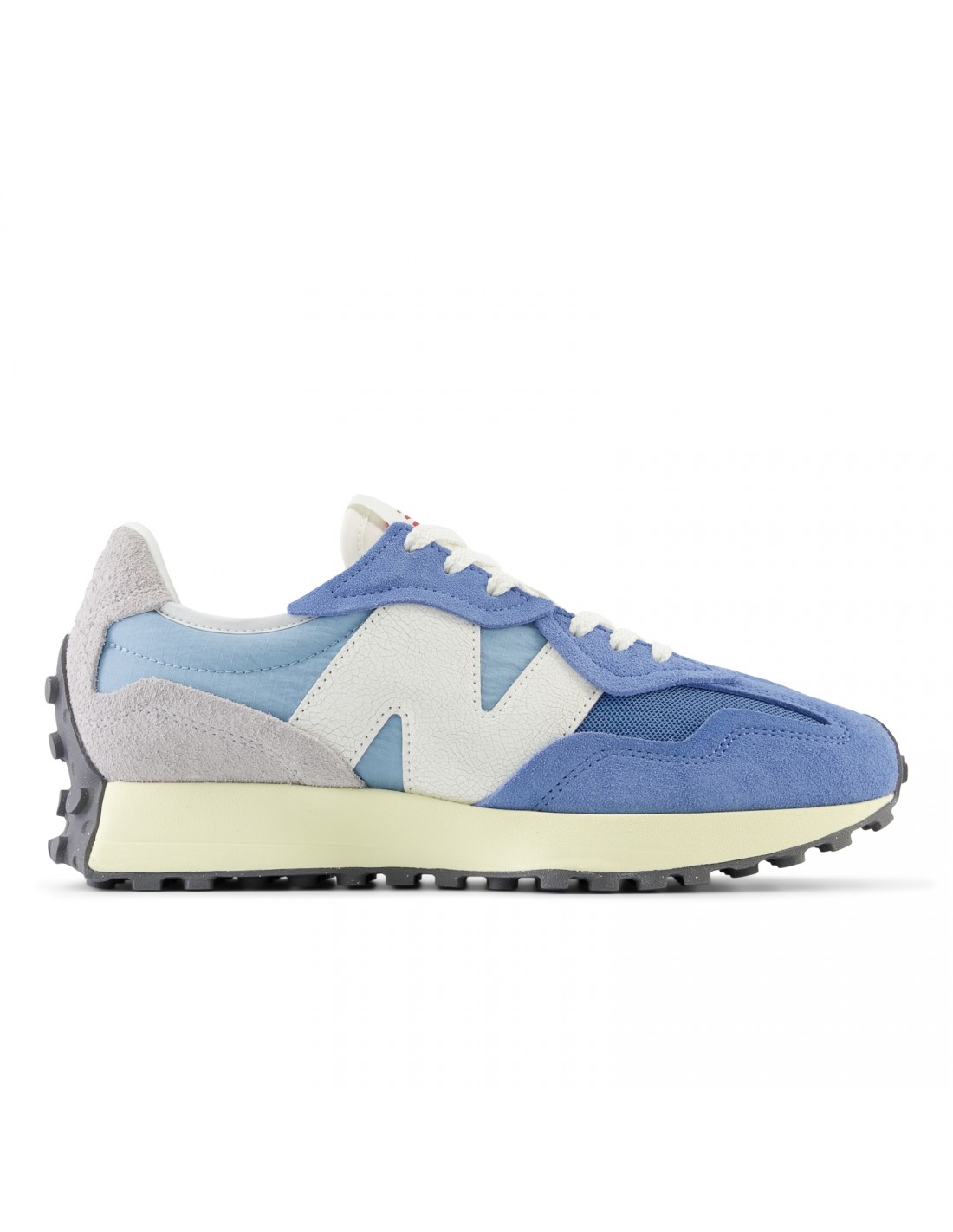 new balance Sneakers Femme 327 Bleu/Blanc Daim