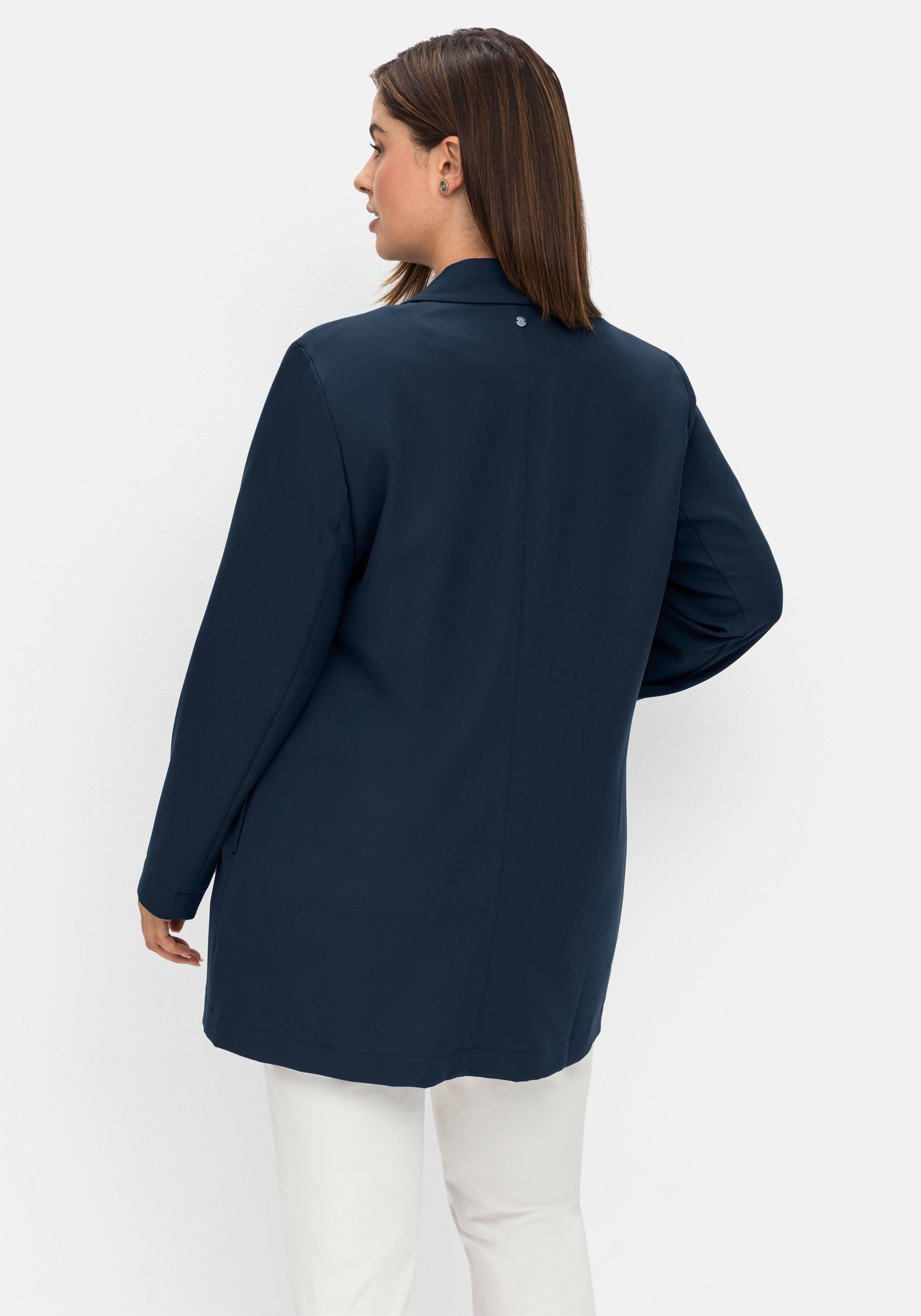 Blazer mit Schalkragen und Taschen