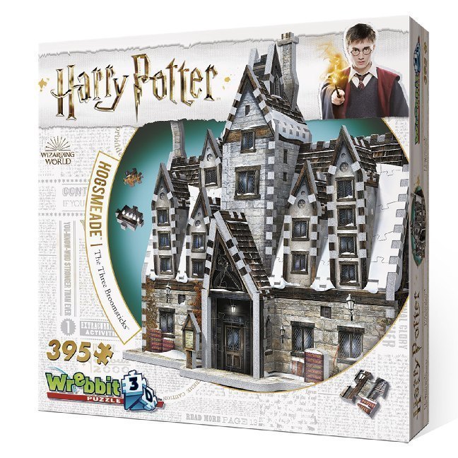 Wrebbit Puzzle 3D - Harry Potter Hogsmeade Gasthaus Die drei Besen (Puzzle)
