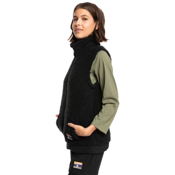 Veste polaire ROXY SLOW BLUES TRUE BLACK