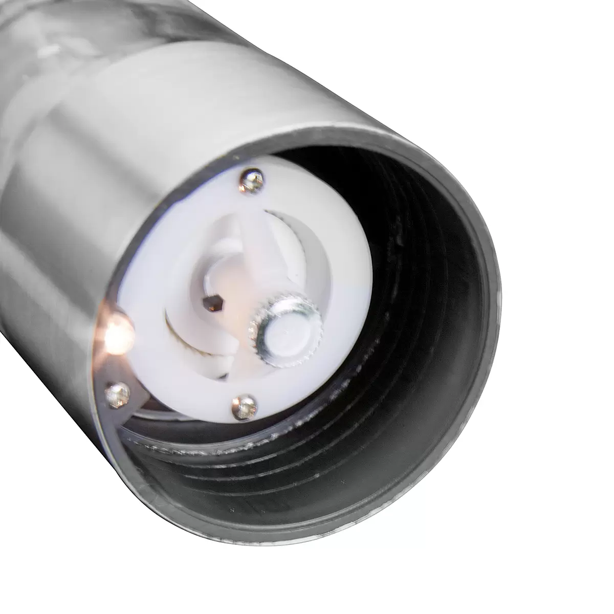 Pfeffer-/Salz-/Kräutermühle Silber