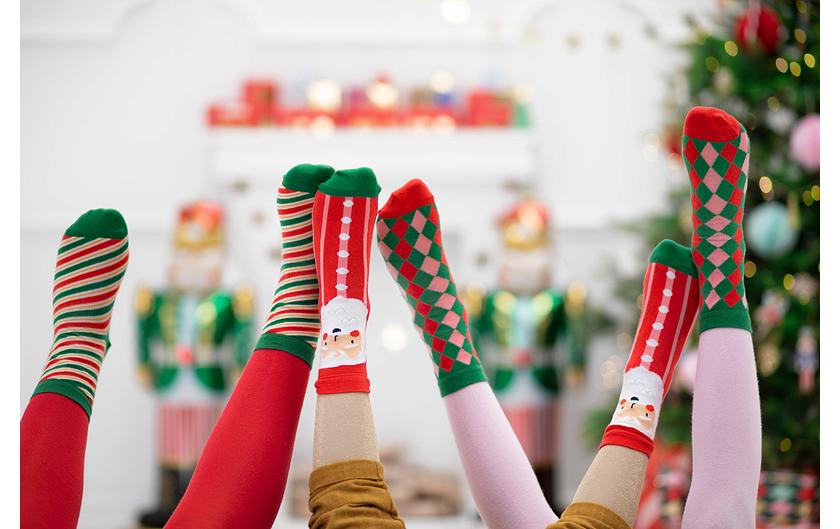 Socken Weihnachtsmann Grösse 27-30Weihnachtssocken
