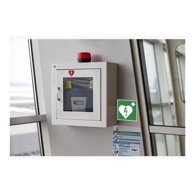 Exacompta - Pictogramme - défibrillateur - 200 x 200 mm - vert