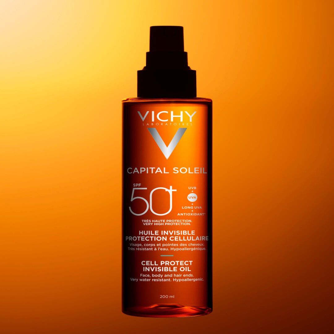 VICHY  Capital Soleil Óleo Invisível Cell Protect FPS50+ - 200ml