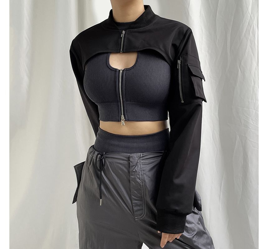 Trisica - Effen crop bomberjack