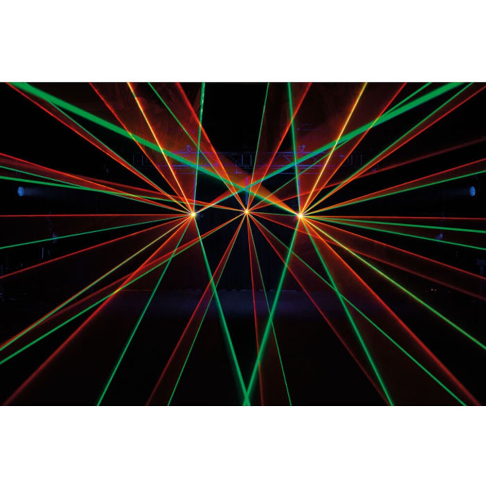 Showtec Solaris 3.0 RGB laser met ILDA
