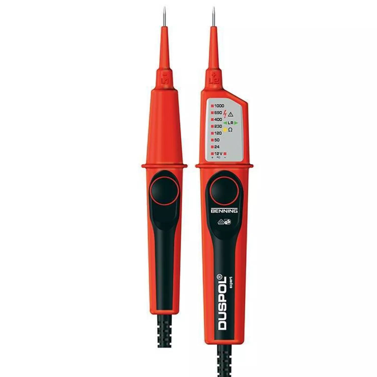 Benning 44050262 DUSPOL Expert Tweepolige spanningstester - AC/DC 1000V