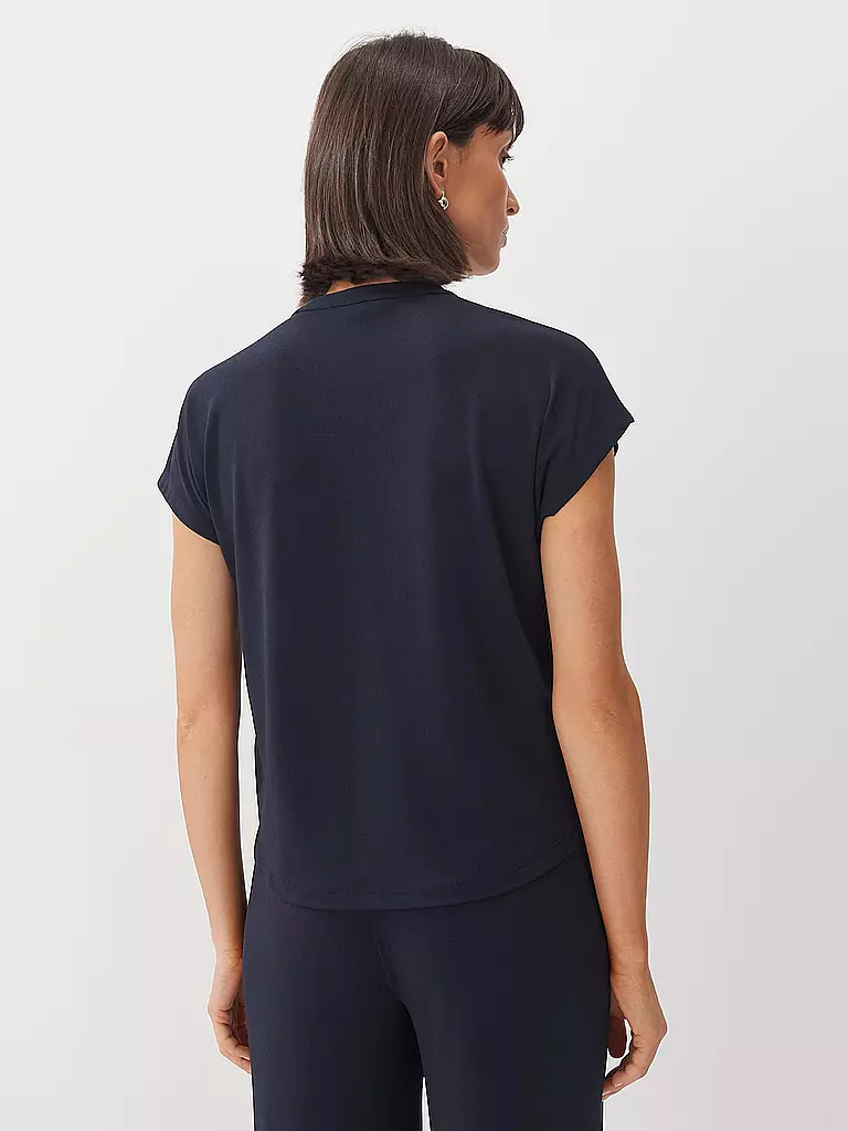 SOMEDAY Blusenshirt KANISSA dunkelblau