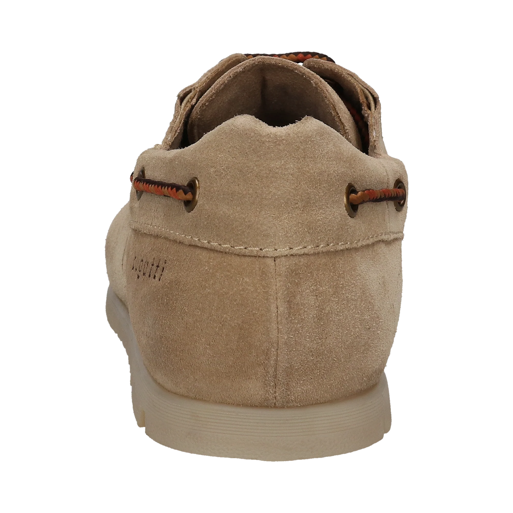 Leder Mokassin beige