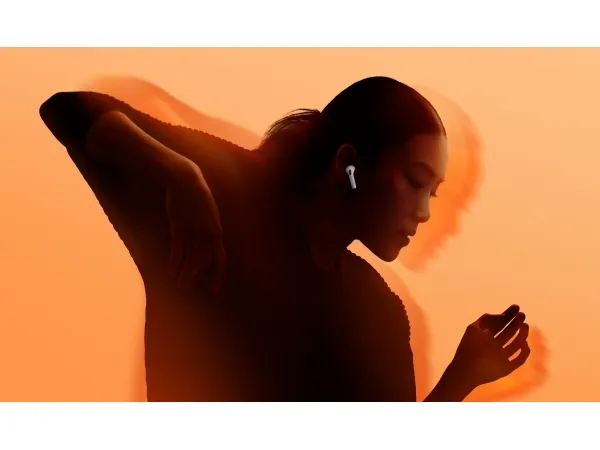 Apple AirPods 4 - Ægte trådløse øretelefoner med mik. - ørespids - Bluetooth - hvid