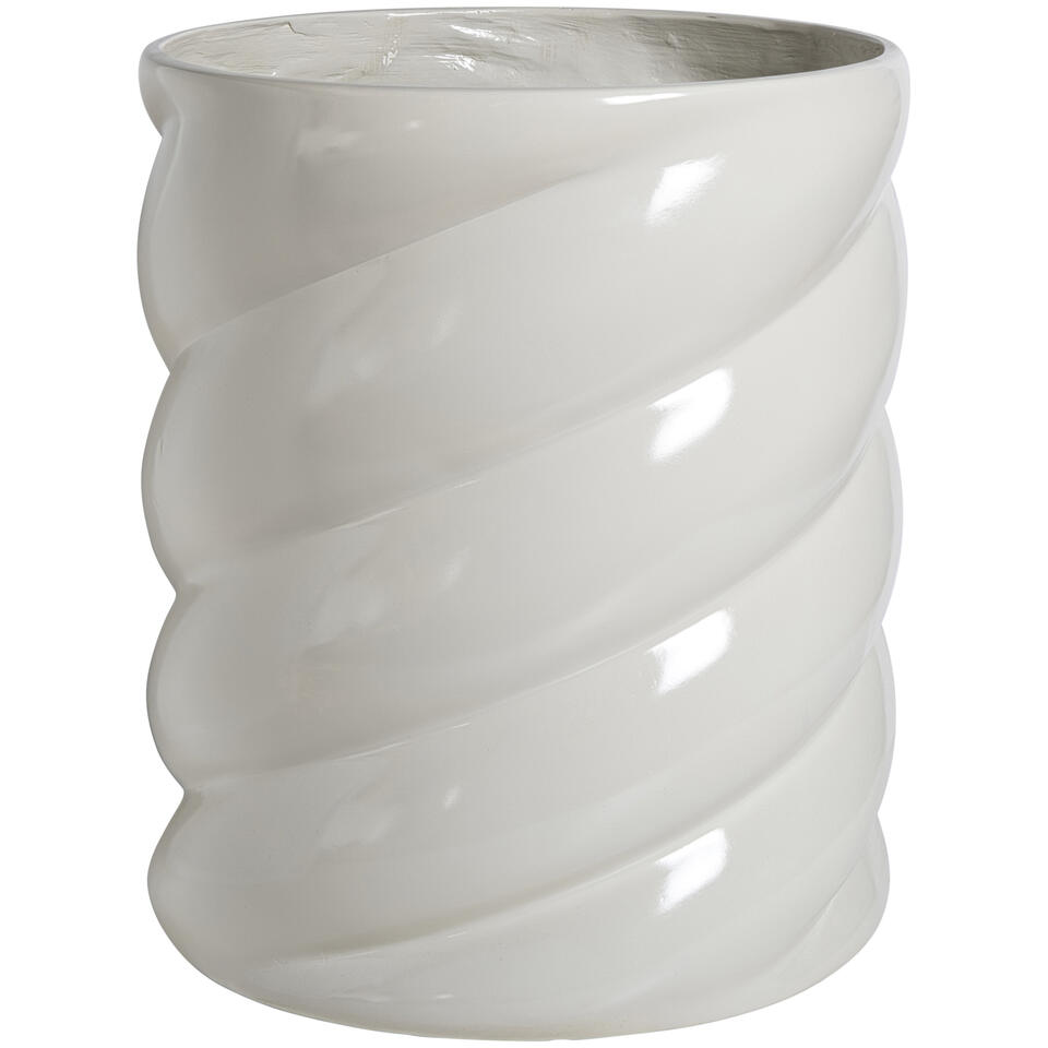 Bloempot Servon Off-White - ⌀40 cm