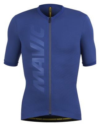 Maillot Manches Courtes Mavic Aksium Bleu