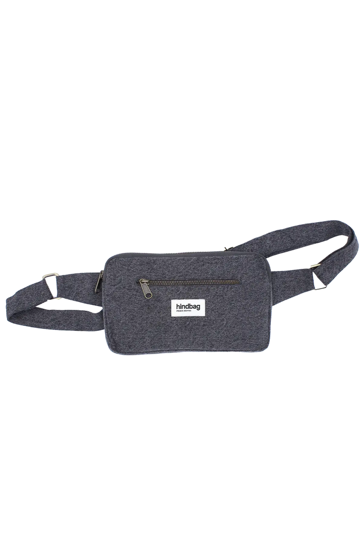 Sac banane Harry Denim Gris