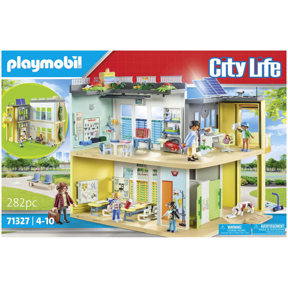 PLAYMOBILPLAYMOBIL   City Life 71327 Grosse Schule