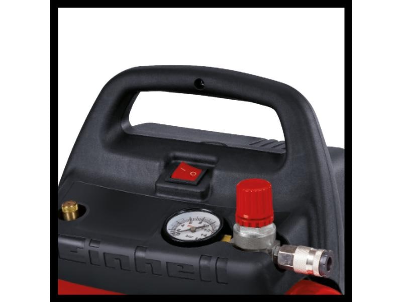 Einhell Kompressor TC-AC 190/6/8 OF Kleiner, tragbarer Kompressor