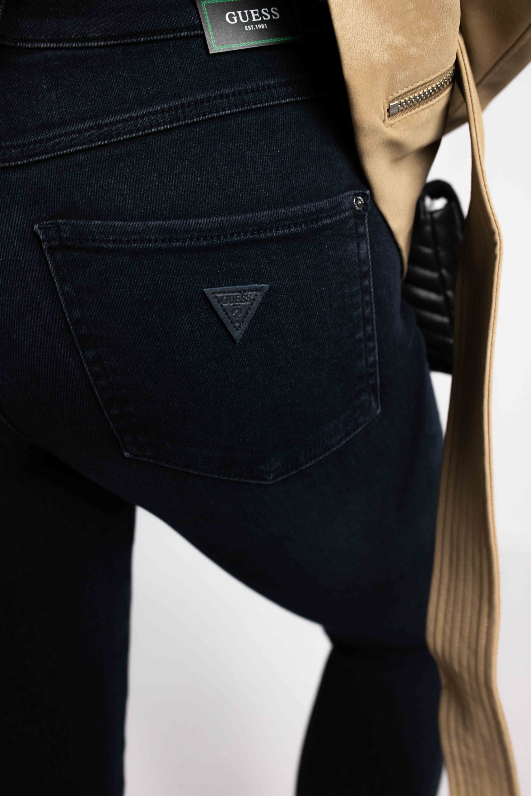 Guess 1981 Skinny Jeans Dames DonkerBlauw
