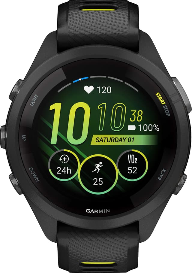 Garmin Forerunner 265S sportsur (sort)