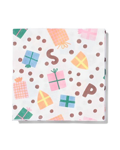 serviettes saint nicolas 33 x 33