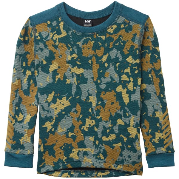 Ensemble thermique HELLY HANSEN K GRAPHIC LIFA MERINO SET DARK CREEK