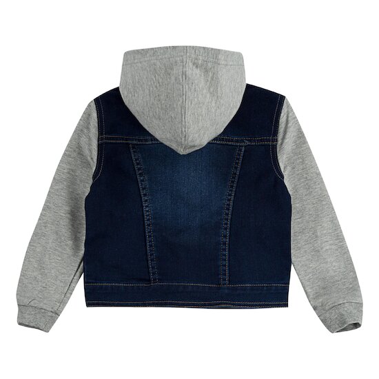 Veste à capuche bi-matière   Indigo        de               Levi's Kids