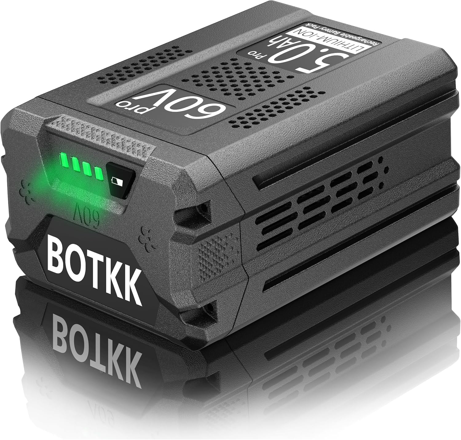 60V 5,0Ah Li-Ion Ersatzakku für Greenworks 60V Akku LB60A02 LB60A03 LB602 LB6025