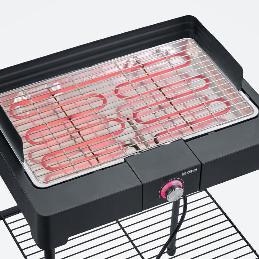 ELEKTRISK GRILL SEVERIN MED STATIV 2200W