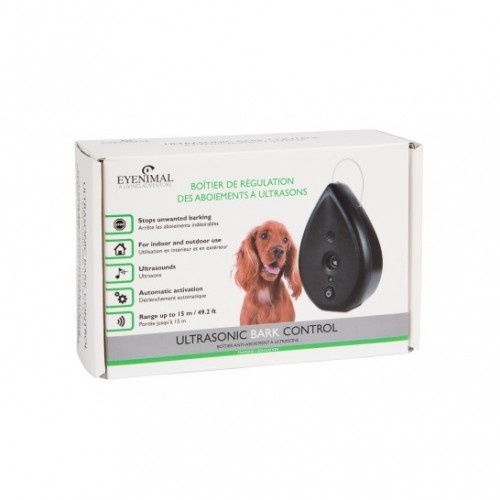 Sistema ultrassônico anti-latido para cães.