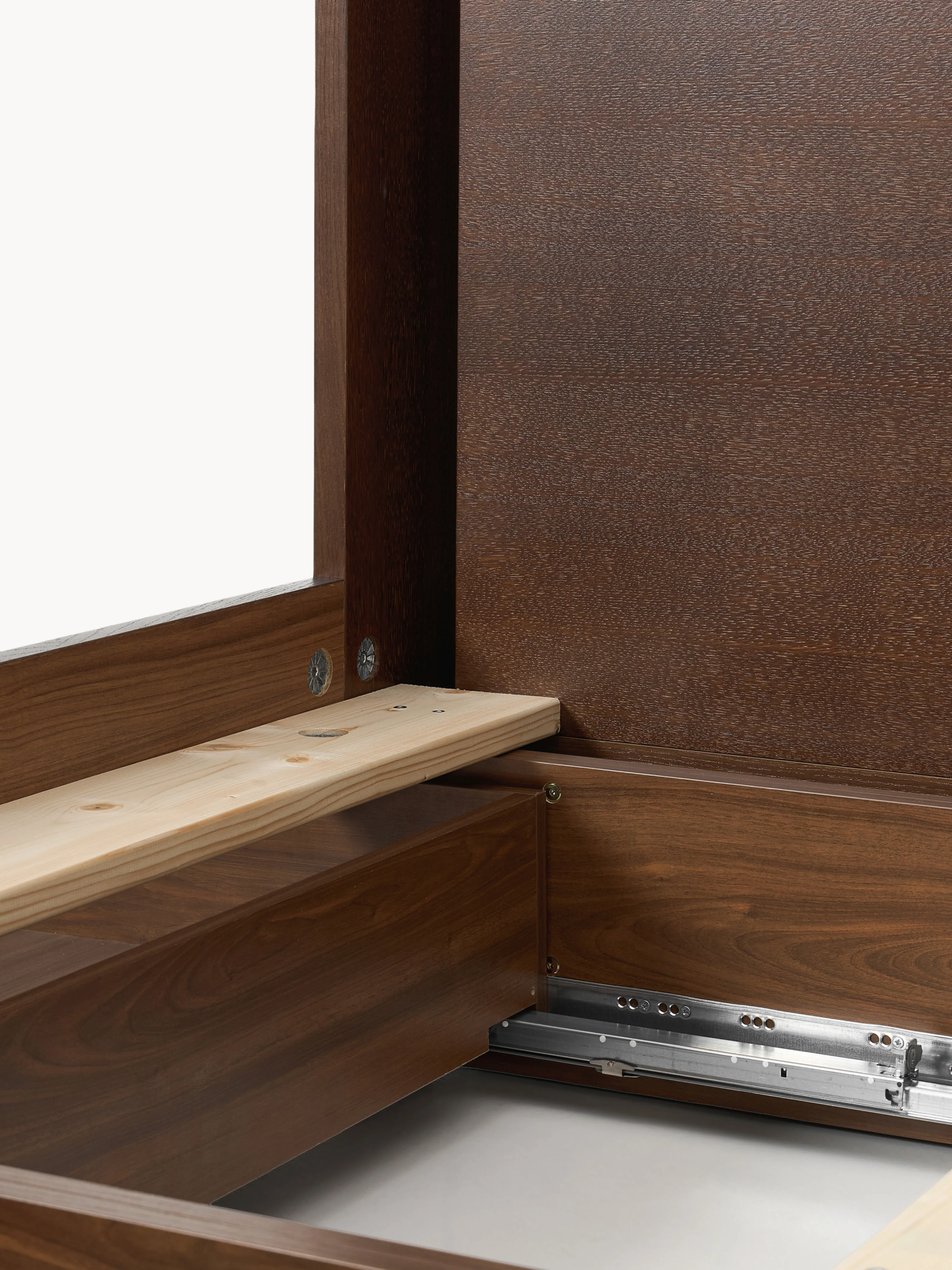 Houten bed Allow met lades