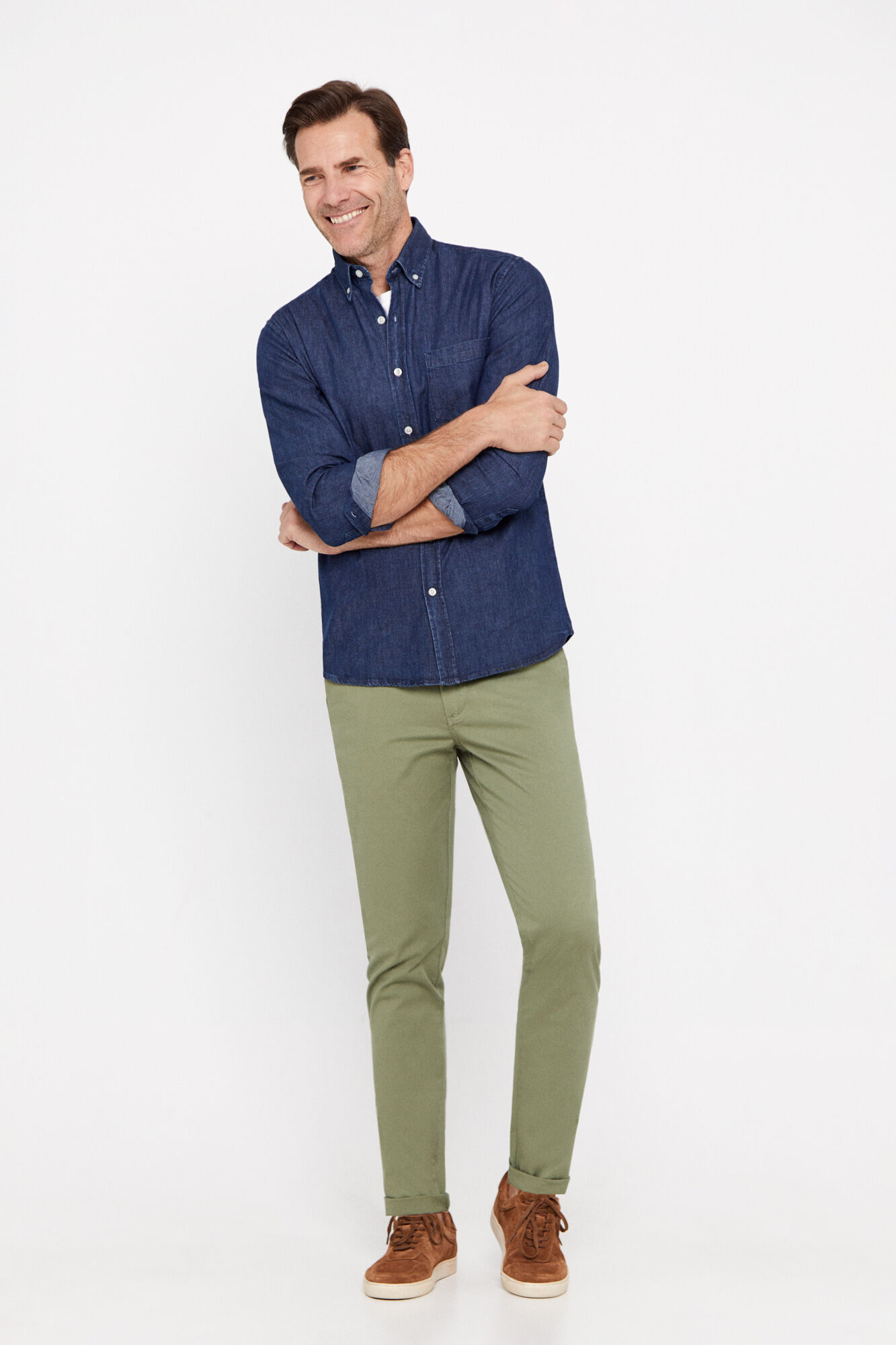 Camisa jeans - Azul