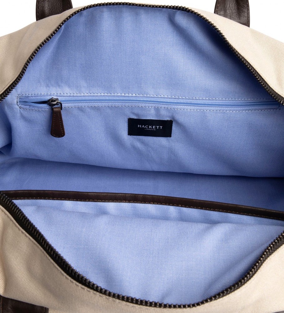 Mala de viagem Hackett Oxford bege