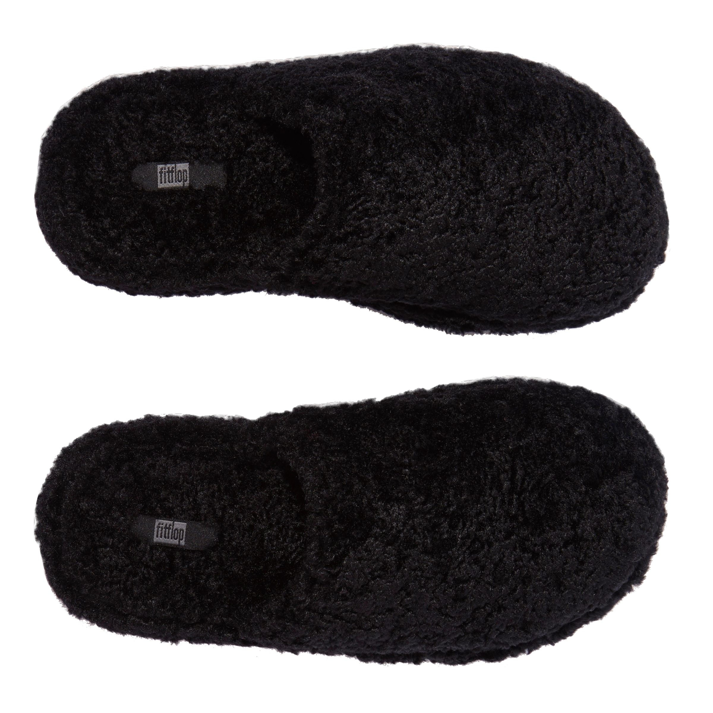 Fitflop Pantoffel »iQUSHION D-LUXE PADDED TEDDY SLIPPER MULES«  Hausschuh, Clog mit Warmfutter