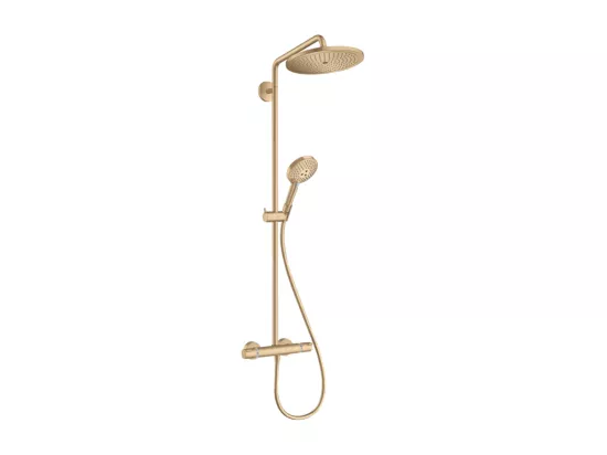 Colonne de douche thermostatique HANSGROHE Croma Select S 280 bronze brossé
