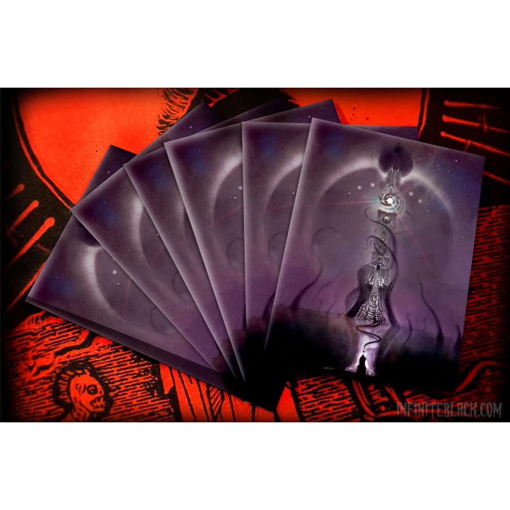 Infinite Black - 80 Card Sleeves 