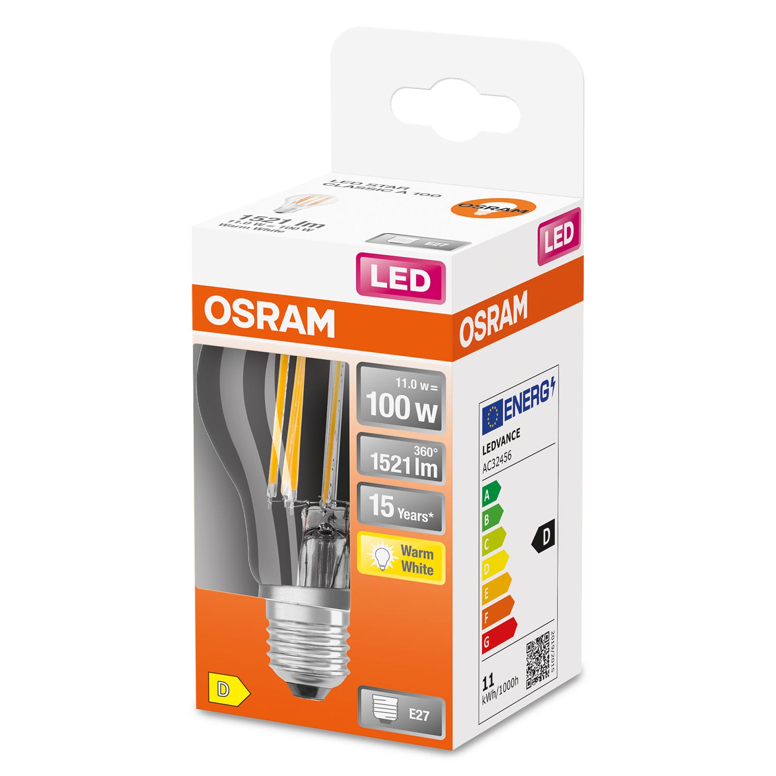 LED-Leuchmittel ST CLA100 - Filament- AGL - E27 - 11 Watt