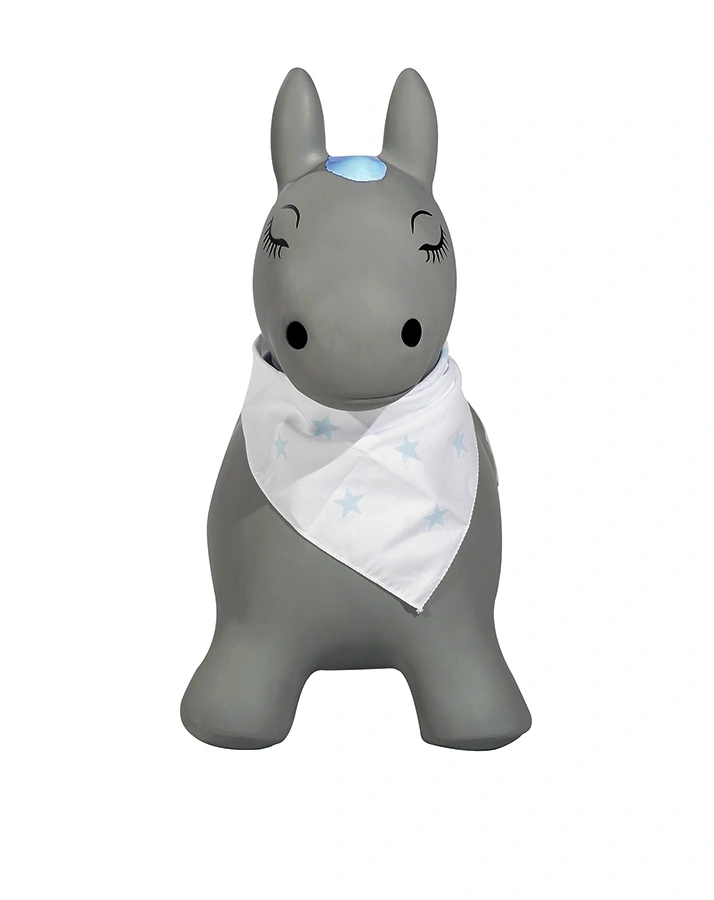 Hüpftier PONY in grau