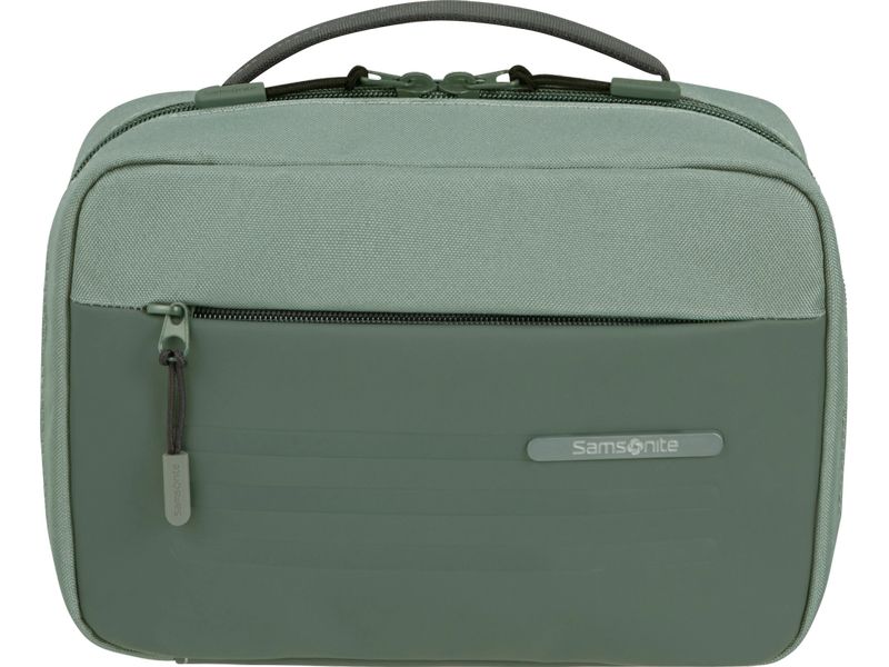 Samsonite Stackd Toilet Kit Hanging Olivgrün Kulturbeutel